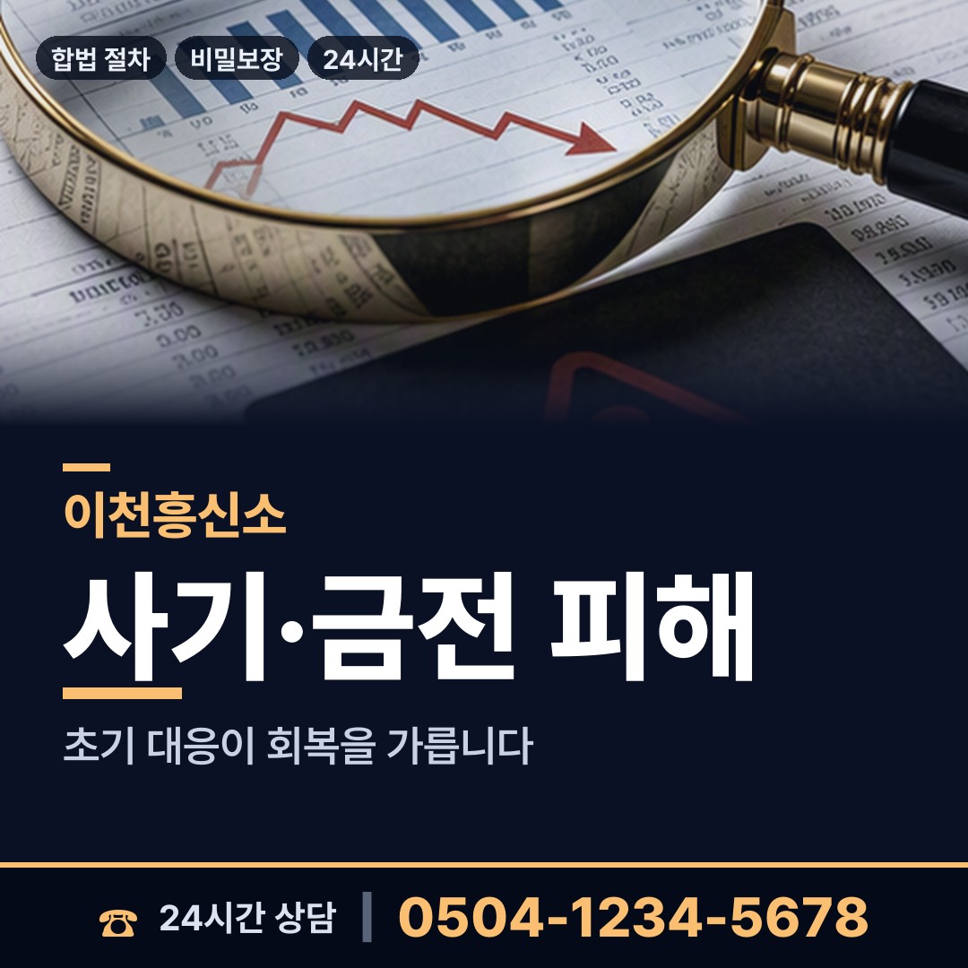 이천 마장면 흥신소어플 상담 안내